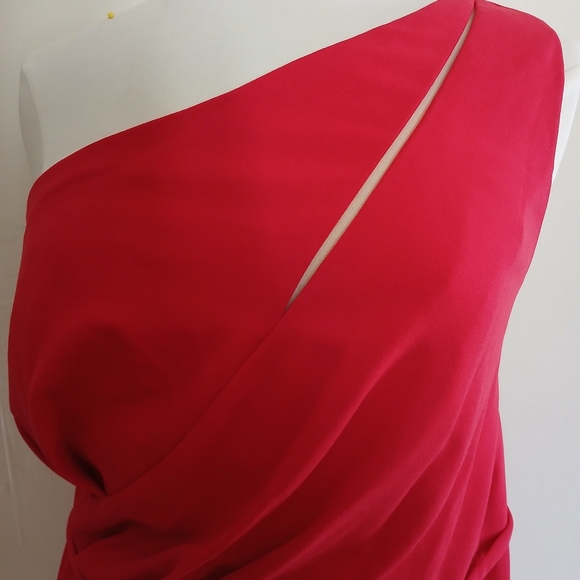 One Shoulder Mini Dress - Picture 2 of 4